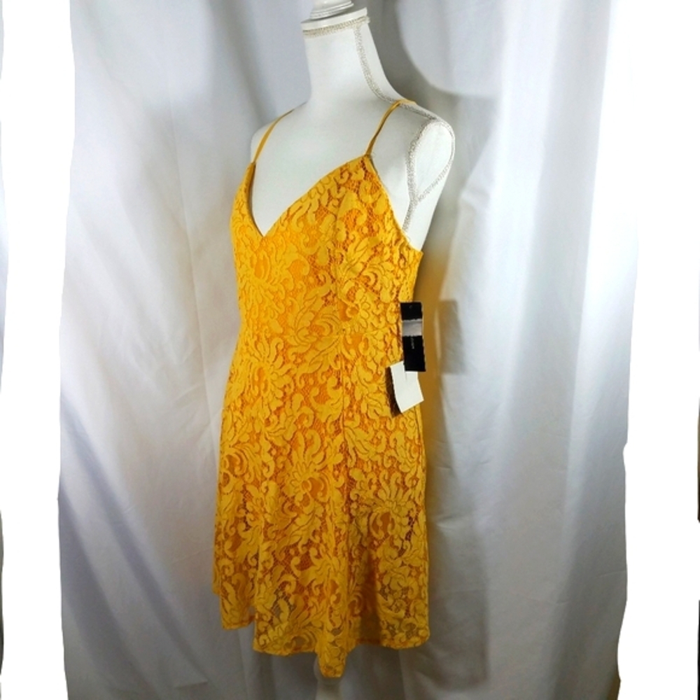 Lulu's Magnolia Blossom Skater Dress XL NWT